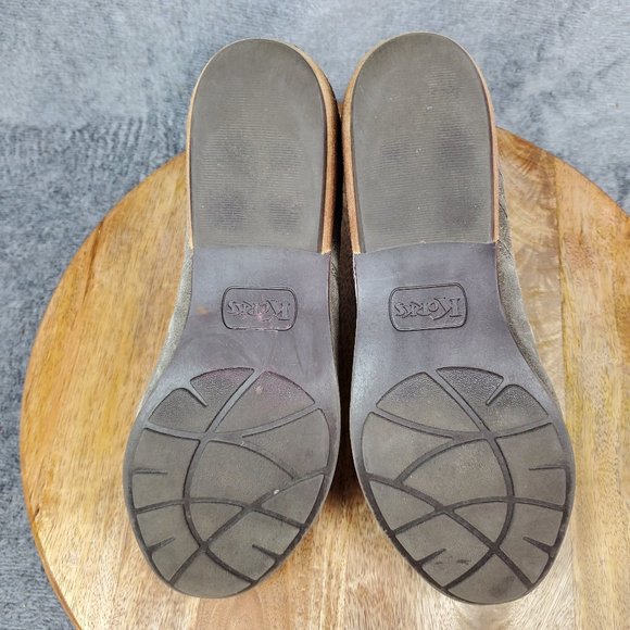 Korks Kork-Ease Cutler Chelsea Ankle Boots Women's 8 Gray Taupe Suede Booties - Picture 7 of 9